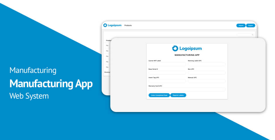 Manufacturing App